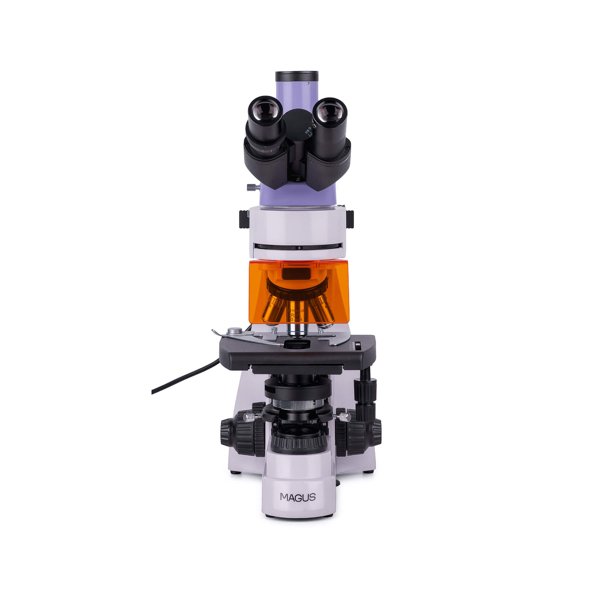 Fluorescenčný trinokulárny mikroskop MAGUS Lum 400L nastavenie zaostrenia